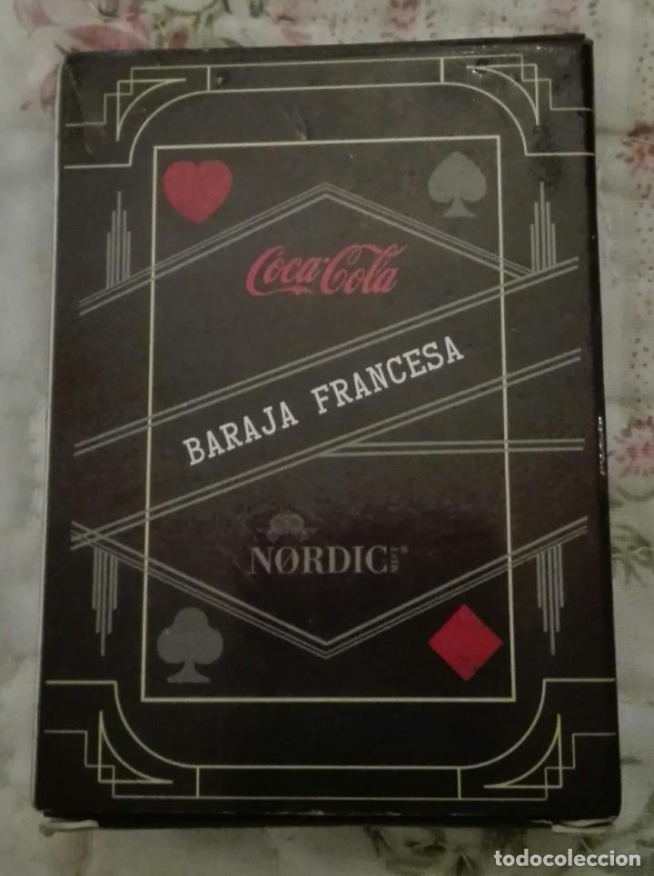 Sammeln von Coca-Cola und Pepsi: -74006 BARAJA FRANCESA COCA-COLA, PUBLICITARIA BEBIDAS, NORDIC