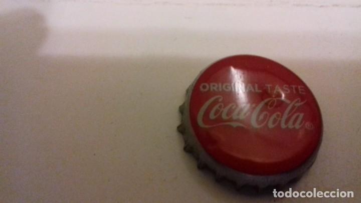 Collezionismo di Coca-Cola e Pepsi: Lote de tapones de corona de Coca-Cola, y marcas de cerveza