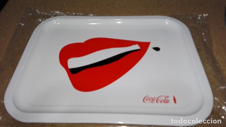 Colecionismo de Coca-Cola e Pepsi: Bandeja mediana boca Coca Cola