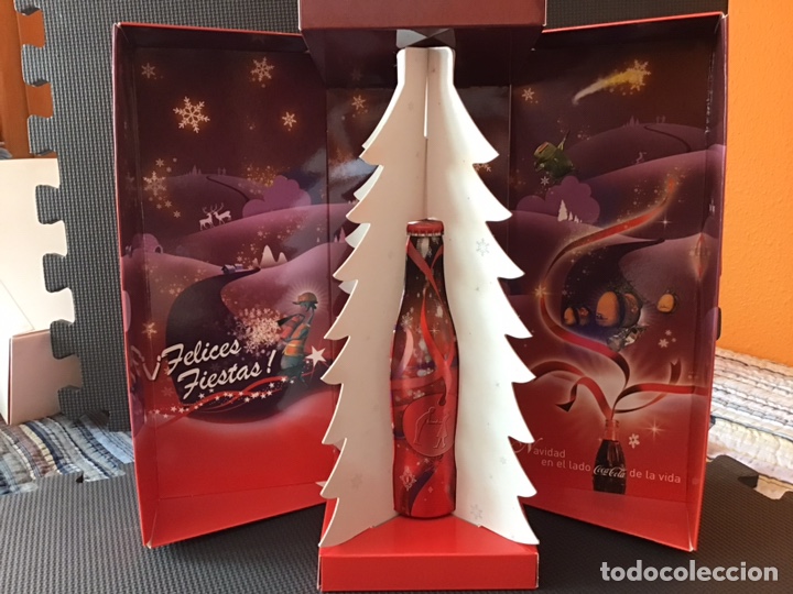 Collecting of Coca-Cola and Pepsi: BOTELLA ALUMINIO COCA COLA EN CAJA &Aacute;RBOL DE NAVIDAD