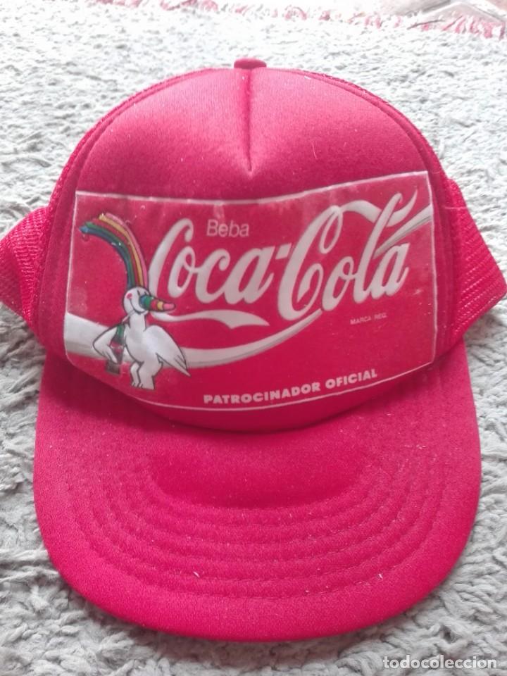 Colecionismo de Coca-Cola e Pepsi: ANTIGUA GORRA DE COCACOLA DE LA EXPO 92