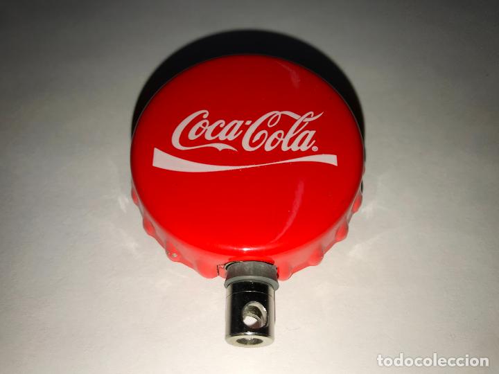 Collecting of Coca-Cola and Pepsi: llavero cable retractil acero de coca cola para llaves, abridor