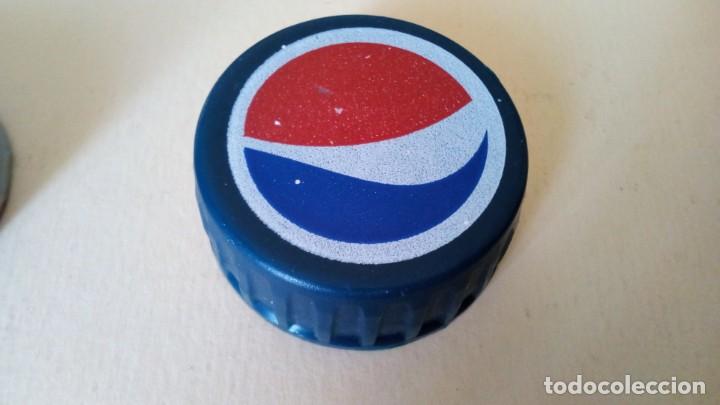 Collezionismo di Coca-Cola e Pepsi: TAP&Oacute;N ROSCA PEPSI FACTOR&Iacute;A CSI PL&Aacute;STICO
