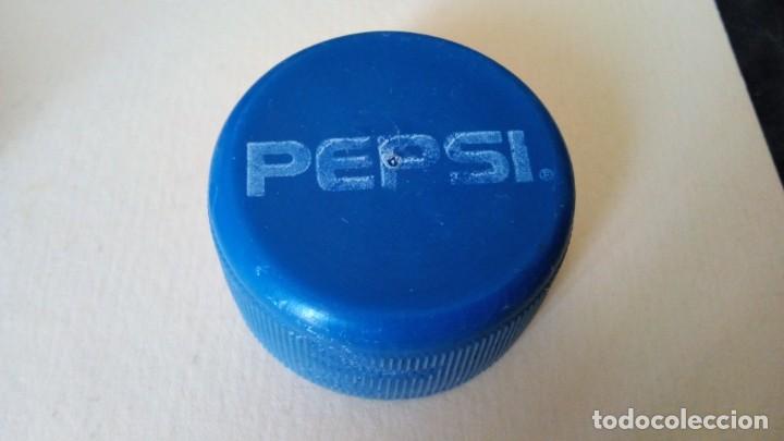 Collezionismo di Coca-Cola e Pepsi: TAP&Oacute;N ROSCA ANTIGUO PEPSI FACTOR&Iacute;A CORONA PL&Aacute;STICO