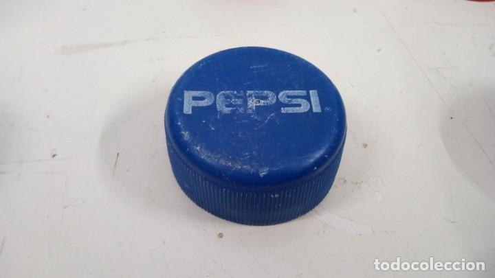 Collezionismo di Coca-Cola e Pepsi: TAP&Oacute;N ROSCA PEPSI FACTOR&Iacute;A CORONA PL&Aacute;STICO
