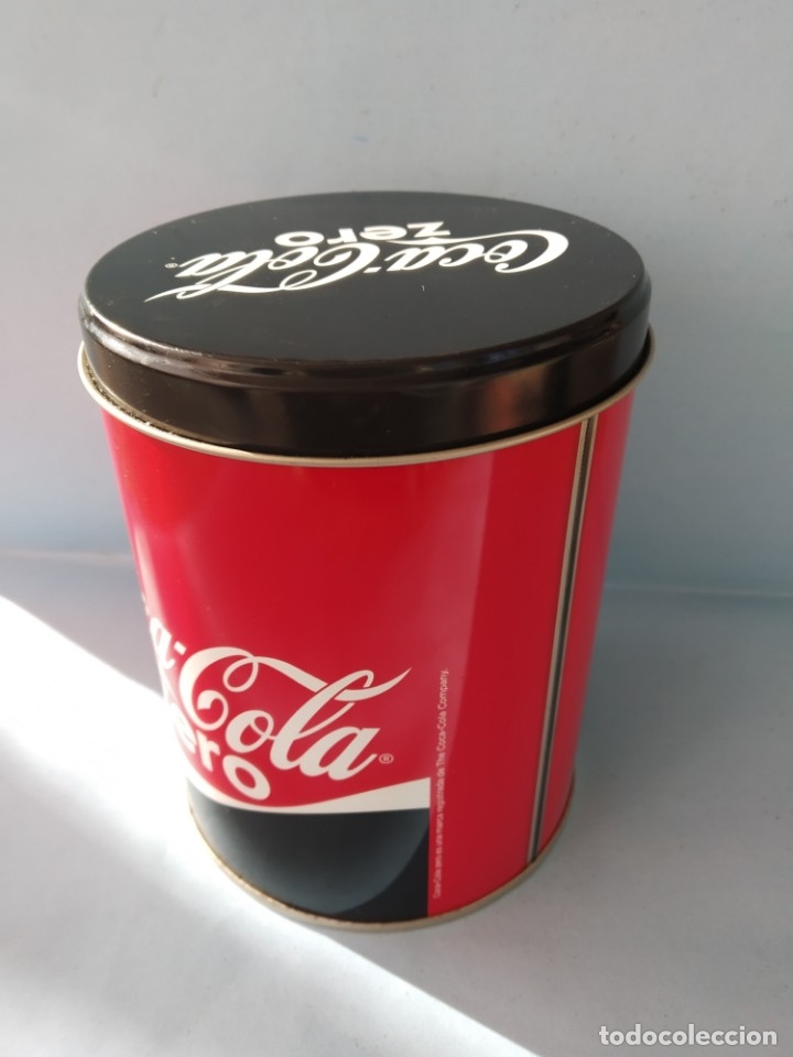 Coleccionismo de Coca-Cola y Pepsi: BOTE MET&Aacute;LICO COCA COLA ZERO - Foto 3
