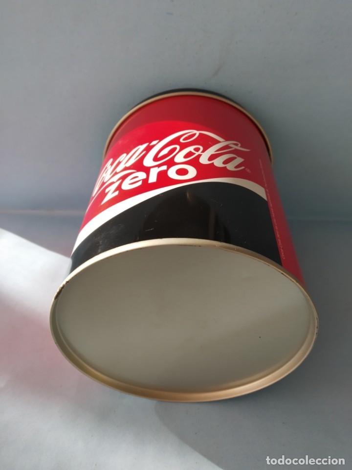 Coleccionismo de Coca-Cola y Pepsi: BOTE MET&Aacute;LICO COCA COLA ZERO - Foto 4