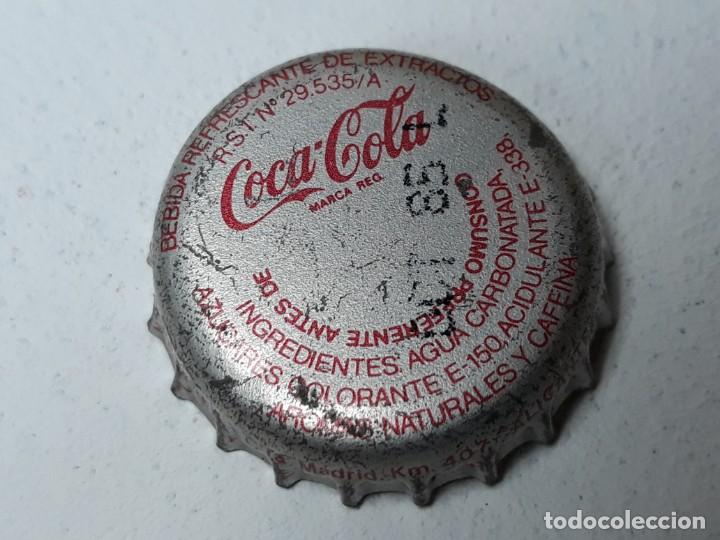 Collezionismo di Coca-Cola e Pepsi: ANTIGUA CHAPA CORONA REFRESCO COCA COLA - ALICANTE - A&Ntilde;OS 80 - A&Ntilde;O 1985