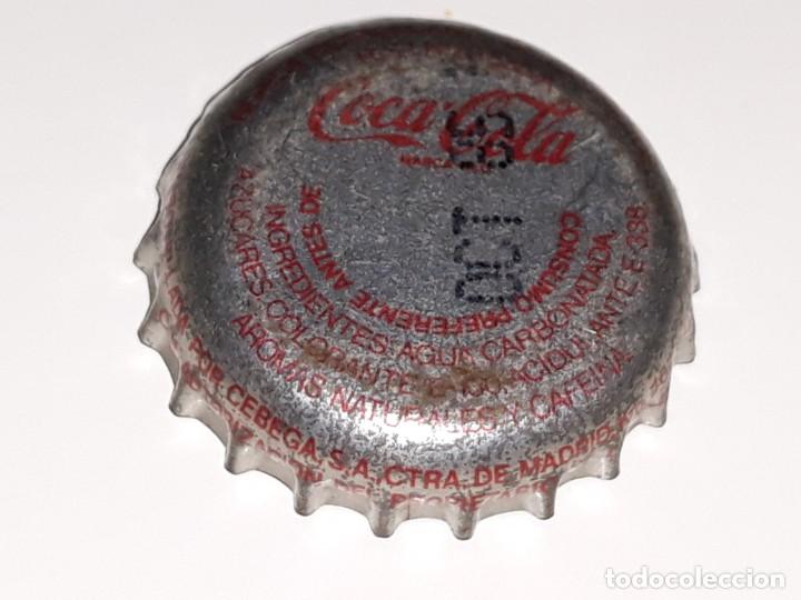 Collezionismo di Coca-Cola e Pepsi: ANTIGUA CHAPA CORONA REFRESCO COCA COLA - ALICANTE - A&Ntilde;OS 80 - A&Ntilde;O 1985