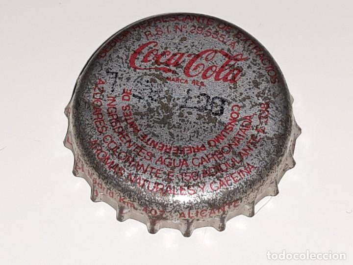 Collezionismo di Coca-Cola e Pepsi: ANTIGUA CHAPA CORONA REFRESCO COCA COLA - ALICANTE - A&Ntilde;OS 80 - A&Ntilde;O 1985