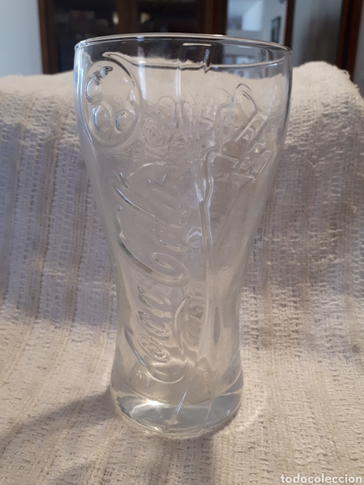 Coleccionismo de Coca-Cola y Pepsi: Vaso Coca-Cola cristal - Foto 1