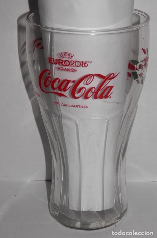 Collezionismo di Coca-Cola e Pepsi: VASO DE LA MARCA COCA COLA HECHO PARA  LA UEFA EURO 2016