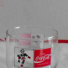 Coleccionismo de Coca-Cola y Pepsi: UN VASO VINTAGE COCA COLA ITALIA 90 COCACOLA COKE