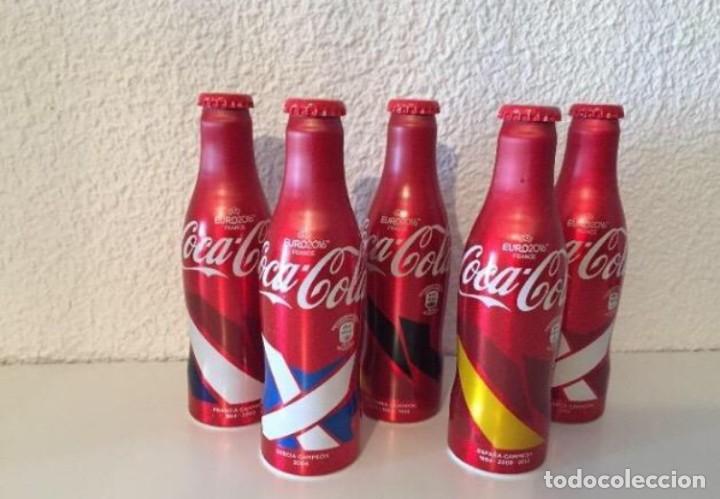 Coleccionismo de Coca-Cola y Pepsi: BOTELLINES UEFA EUROPA 2016 - Foto 1