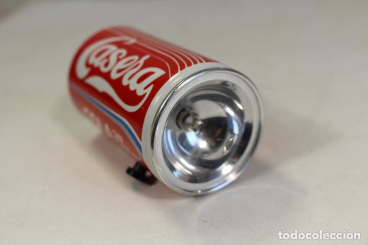 Coleccionismo de Coca-Cola y Pepsi: linterna casera cola - Foto 2