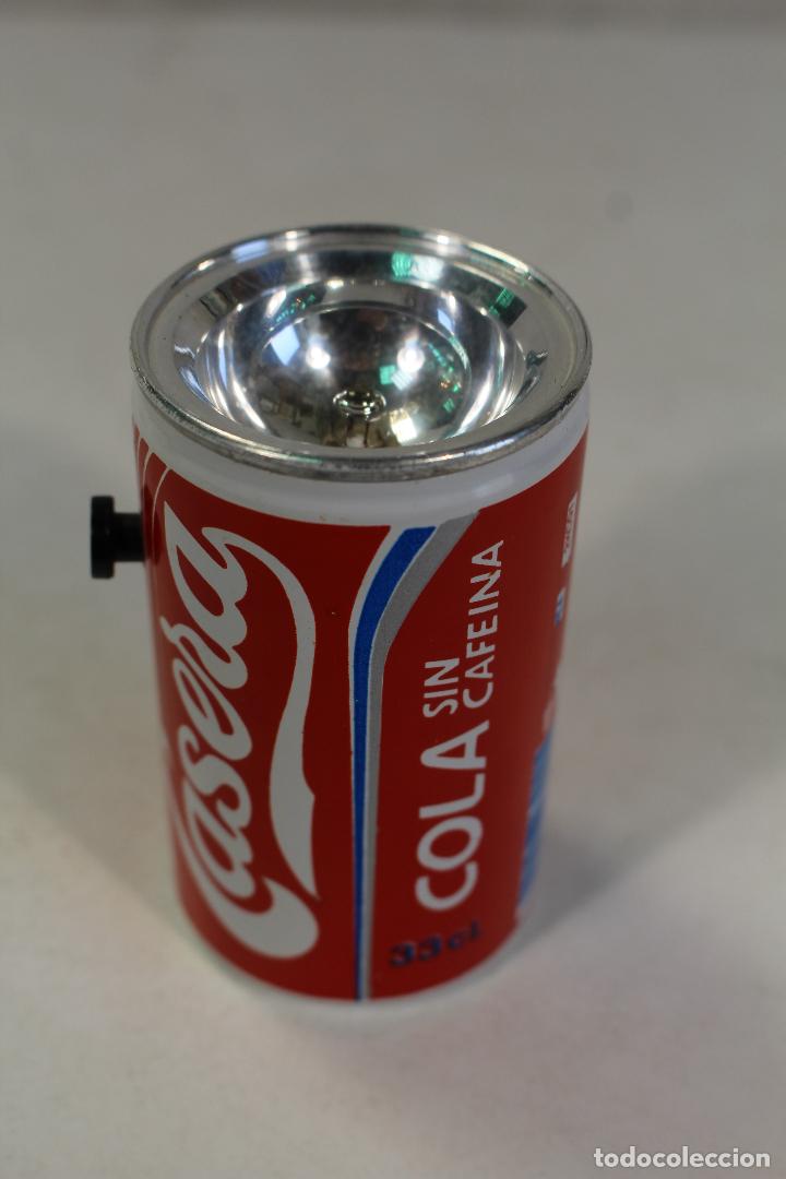 Coleccionismo de Coca-Cola y Pepsi: linterna casera cola - Foto 3