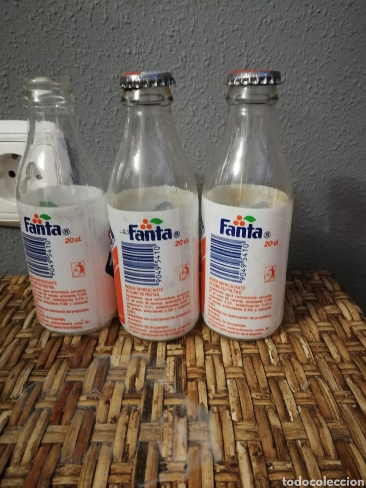 Coleccionismo de Coca-Cola y Pepsi: Lote Botellin de Fanta naranja etiqueta - Foto 2 - 160961968