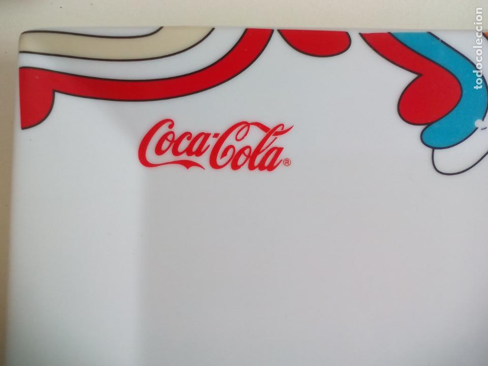 Coleccionismo de Coca-Cola y Pepsi: PLATO CUADRADO DE COCA COLA - Foto 3