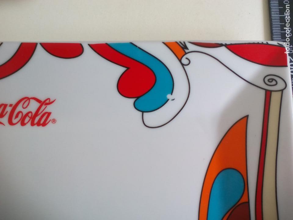 Coleccionismo de Coca-Cola y Pepsi: PLATO CUADRADO DE COCA COLA - Foto 4