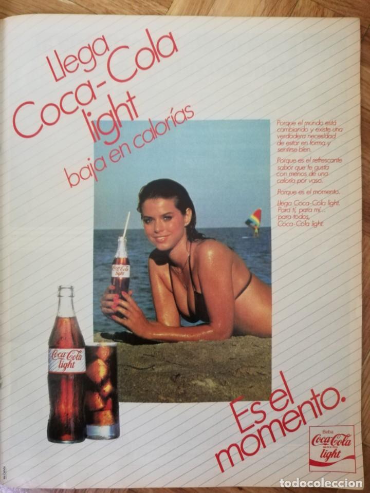 Coleccionismo de Coca-Cola y Pepsi: Anuncio llegada Coca Cola Light 1984 - Foto 1