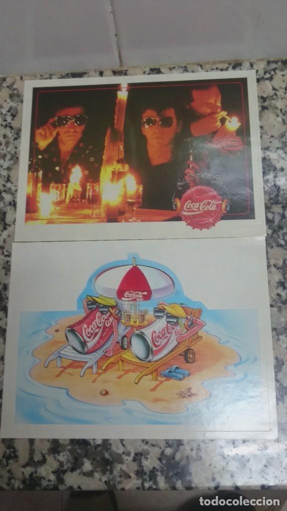 Coleccionismo de Coca-Cola y Pepsi: 2 PEGATINAS COCA COLA - Foto 1