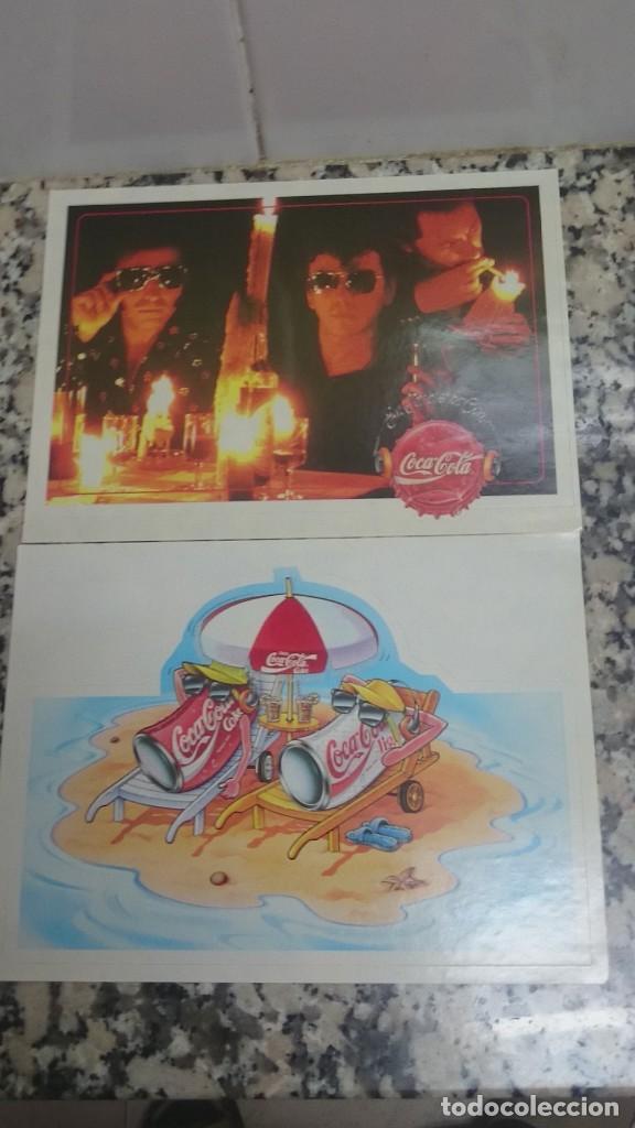 Coleccionismo de Coca-Cola y Pepsi: 2 PEGATINAS COCA COLA - Foto 2