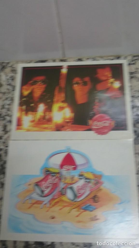 Coleccionismo de Coca-Cola y Pepsi: 2 PEGATINAS COCA COLA - Foto 3