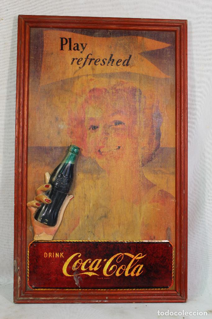 Coleccionismo de Coca-Cola y Pepsi: cuadro cocacola antiguo - Foto 1