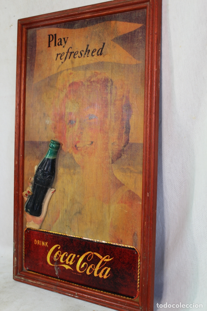 Coleccionismo de Coca-Cola y Pepsi: cuadro cocacola antiguo - Foto 3