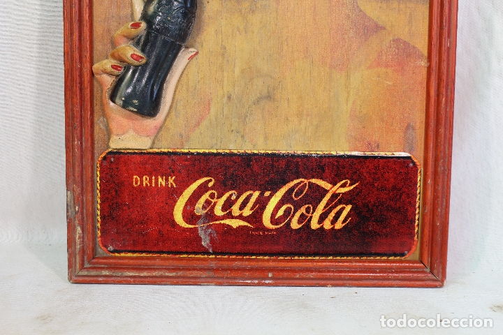 Coleccionismo de Coca-Cola y Pepsi: cuadro cocacola antiguo - Foto 5