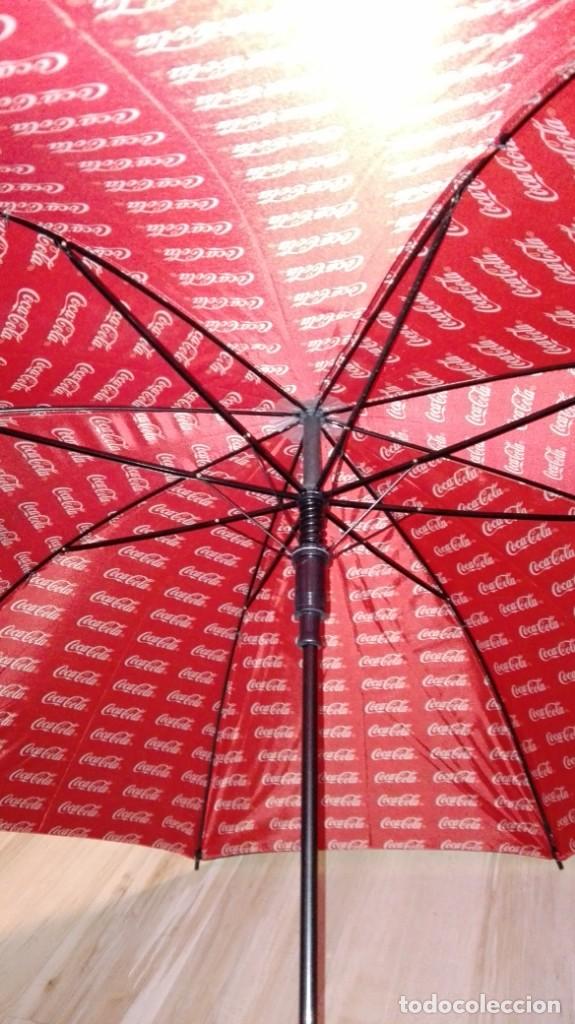 Coleccionismo de Coca-Cola y Pepsi: Paraguas Coca Cola - Foto 4