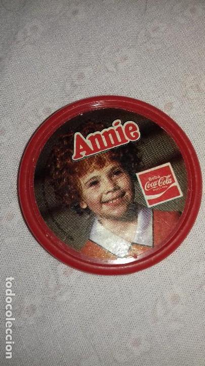 Collezionismo di Coca-Cola e Pepsi: antigua CHAPA ANNIE COCA COLA a&ntilde;os 80