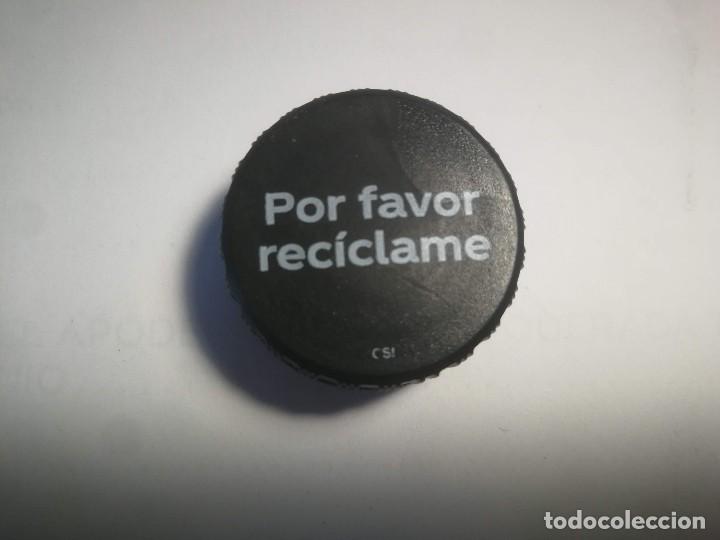 Collecting of Coca-Cola and Pepsi: Tapon_Coca-Cola Zero 0,500 ml.CSI_Coke_Por Favor Reciclame_Tap_Bottle
