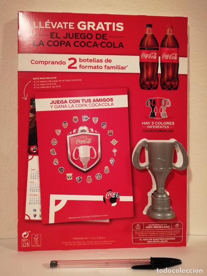 Colecionismo de Coca-Cola e Pepsi: EL JUEGO DE LA - COCA COLA - COPA COLOR PLATEADO - EDICION ESPECIAL COLECCIONISTAS -
