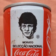 Coleccionismo de Coca-Cola y Pepsi: COCA - COLA COKE LATA CONMEMORATIVA MÉXICO 86 MUNDIAL FÚTBOL #9 MORATO PORTUGAL. Lote 170126040