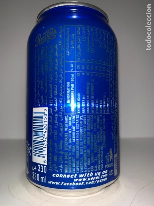 Coleccionismo de Coca-Cola y Pepsi: LATA DE PEPSI ARABE, LLENA - Foto 2