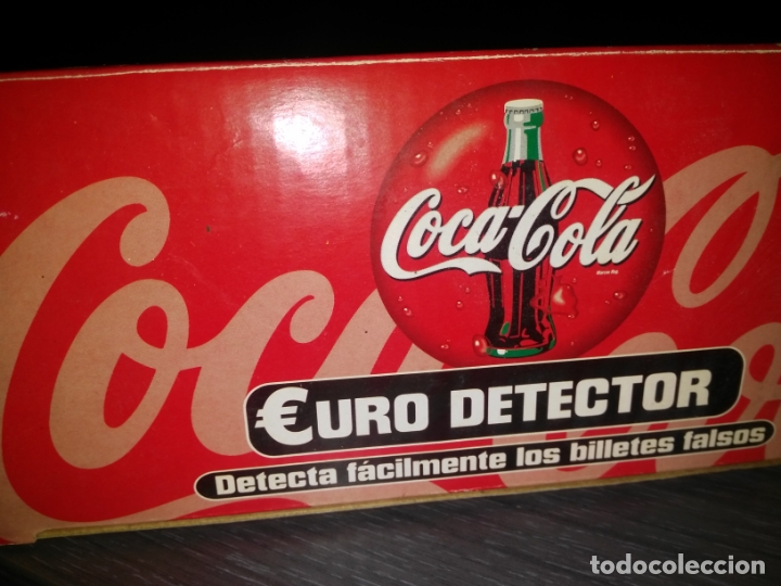 Collezionismo di Coca-Cola e Pepsi: Coca-Cola euro detector