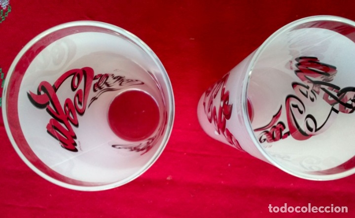 Coleccionismo de Coca-Cola y Pepsi: Vasos vintage de Cocacola - Foto 4