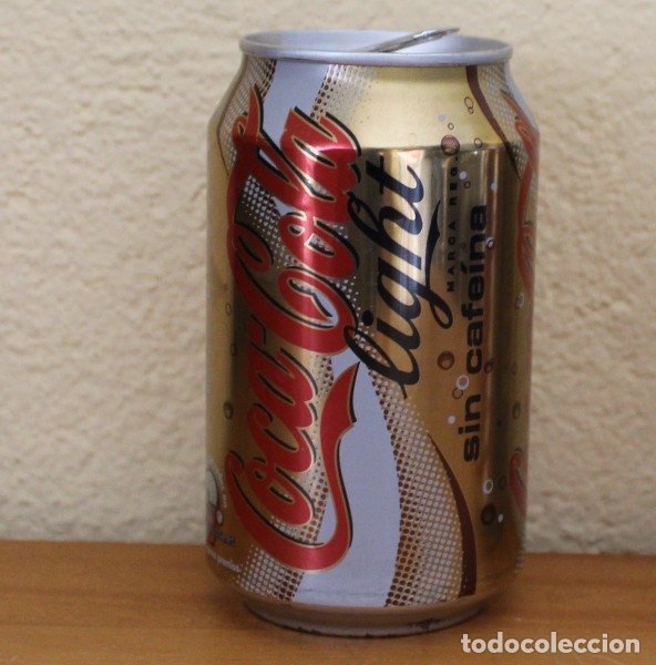 bote - lata coca cola zero sin cafeina - Compra venta en todocoleccion
