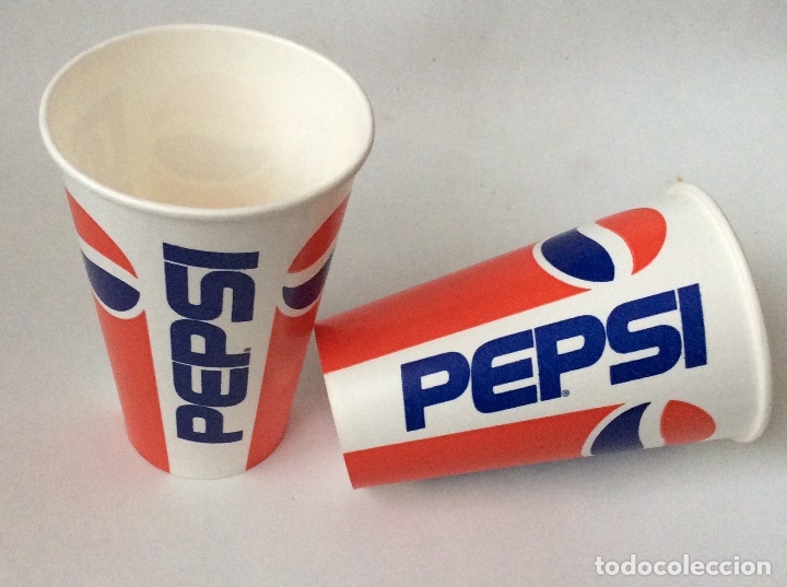 Coleccionismo de Coca-Cola y Pepsi: Lote 2 vasos Pepsi - Foto 2