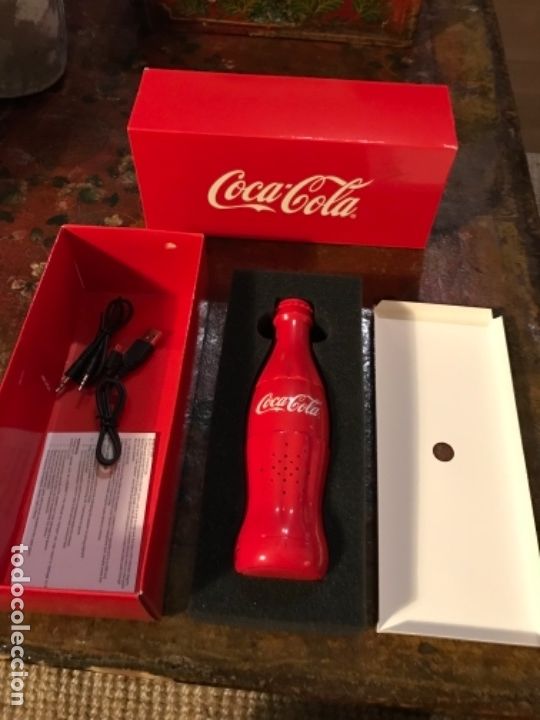 Coleccionismo de Coca-Cola y Pepsi: Botella Coca-Cola Bluetooth Speaker. Sin estrenar - Foto 3