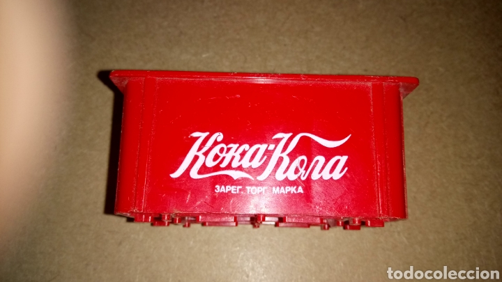 Coleccionismo de Coca-Cola y Pepsi: CAJITA DE PL&Aacute;STICO DE COCA-COLA. - Foto 3