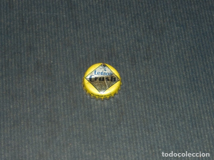 Collezionismo di Coca-Cola e Pepsi: (24) TAPON CHAPA CORONA - LEMON CRUSH ( CORCHO ) , POCAS SE&Ntilde;ALES DE USO