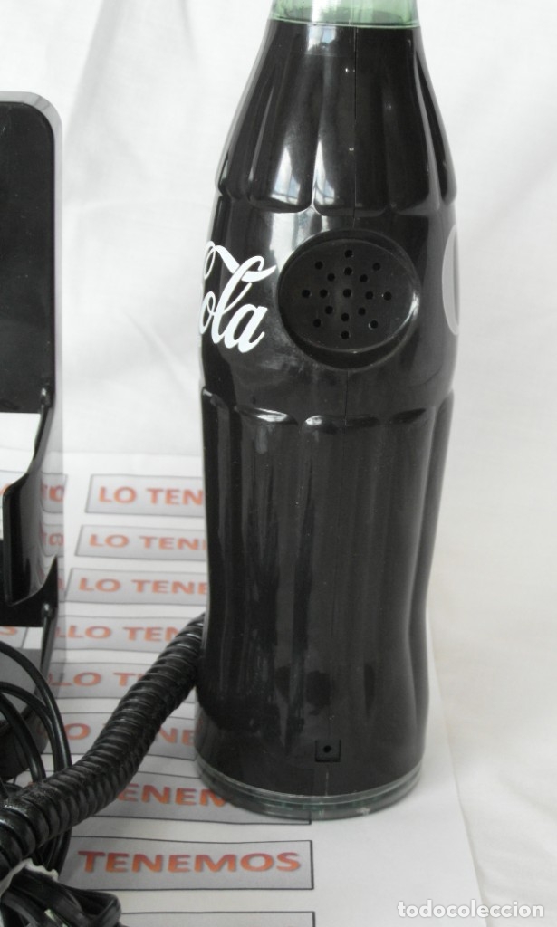 Coleccionismo de Coca-Cola y Pepsi: Tel&eacute;fono de botella de coca cola con caja - Foto 5
