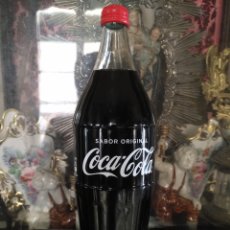 Coleccionismo de Coca-Cola y Pepsi: BOTELLA COCA COLA CRISTAL 1 LITRO PERFECTO ESTADO . LLENA