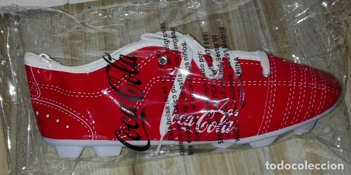 Coleccionismo de Coca-Cola y Pepsi: Estuche Coca Cola bota - Foto 1
