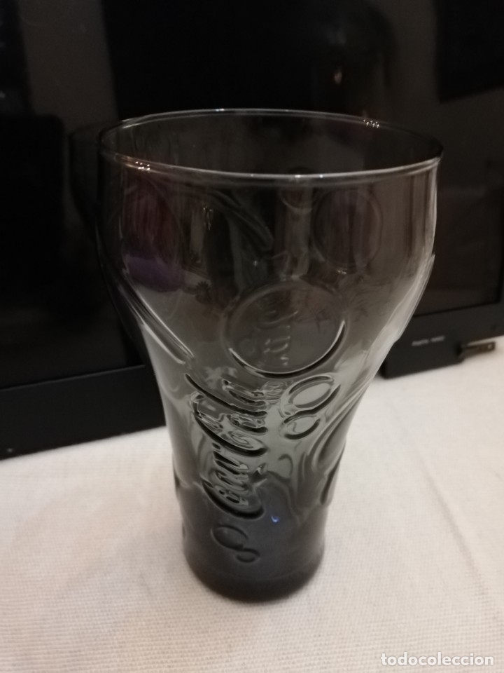 Coleccionismo de Coca-Cola y Pepsi: Vaso negro Coca Cola - Foto 2