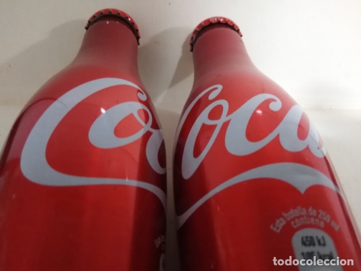 Coleccionismo de Coca-Cola y Pepsi: Botellas de coca cola aluminio - Foto 2