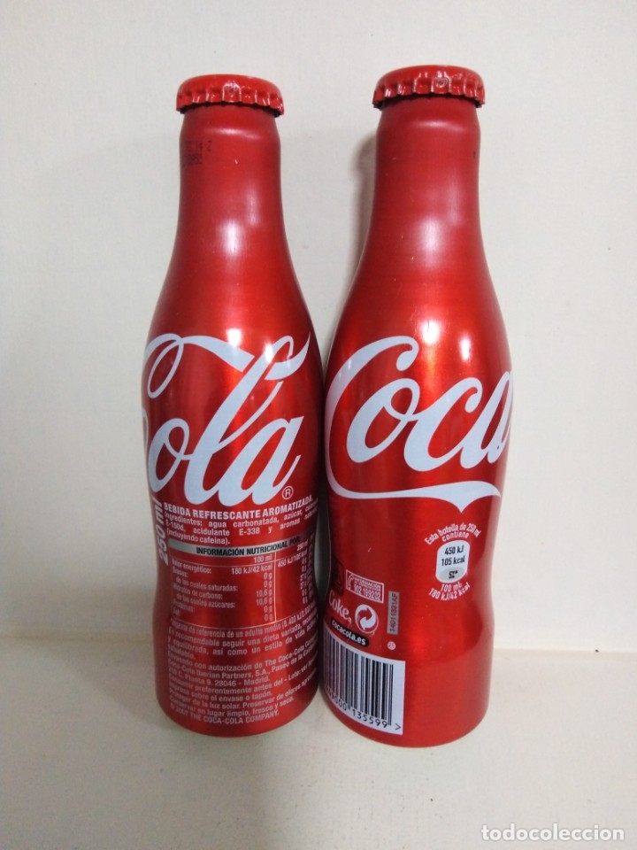 Coleccionismo de Coca-Cola y Pepsi: Botellas de coca cola aluminio - Foto 4