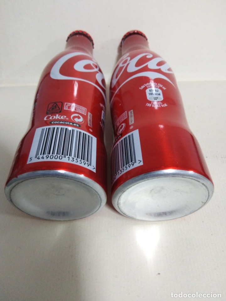 Coleccionismo de Coca-Cola y Pepsi: Botellas de coca cola aluminio - Foto 6